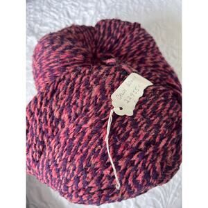 Worsted Wool imported from Wales Dewi 1# 5.5oz. Pink/purple